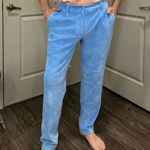 Men's INC Light Blue Corduroy Pants Size Medium - THESE PANTS ARE SO COMFY